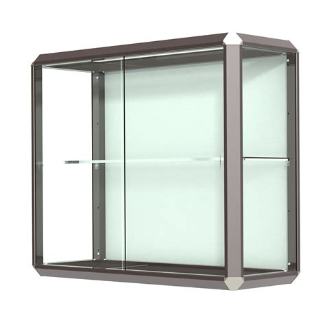 metal wall display boxes|wall mounted clear display boxes.